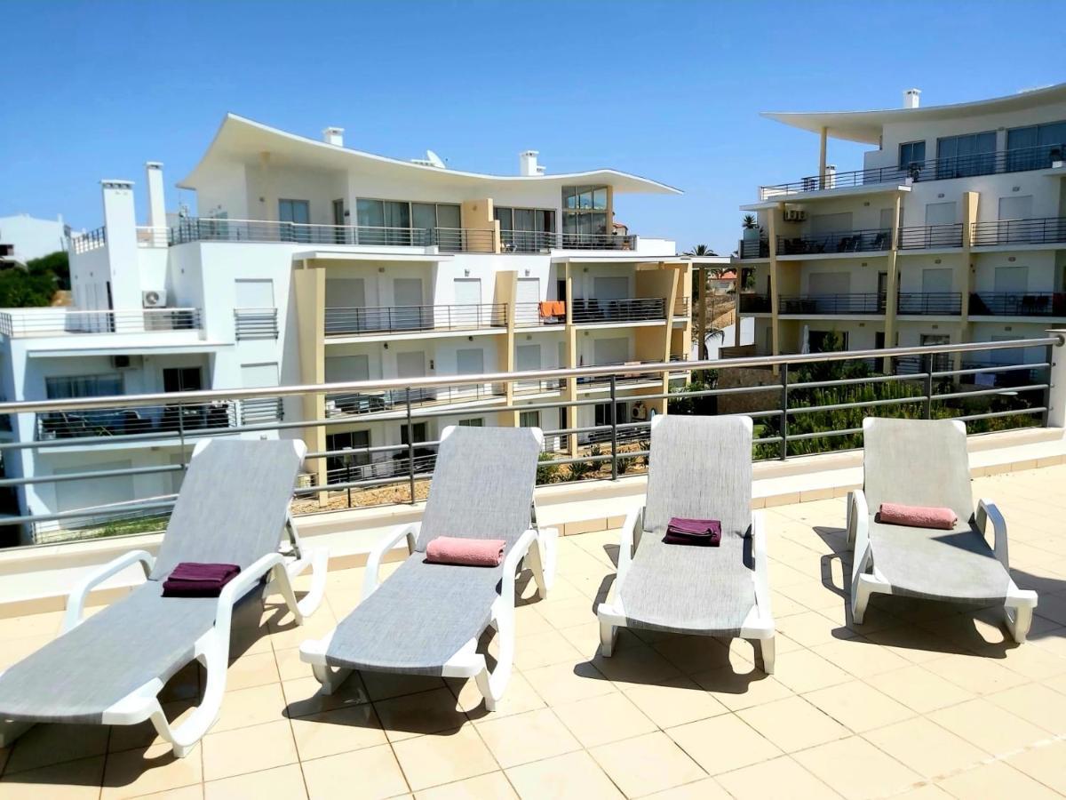 Sea View Penthouse In Albufeira Leilighet Eksteriør bilde